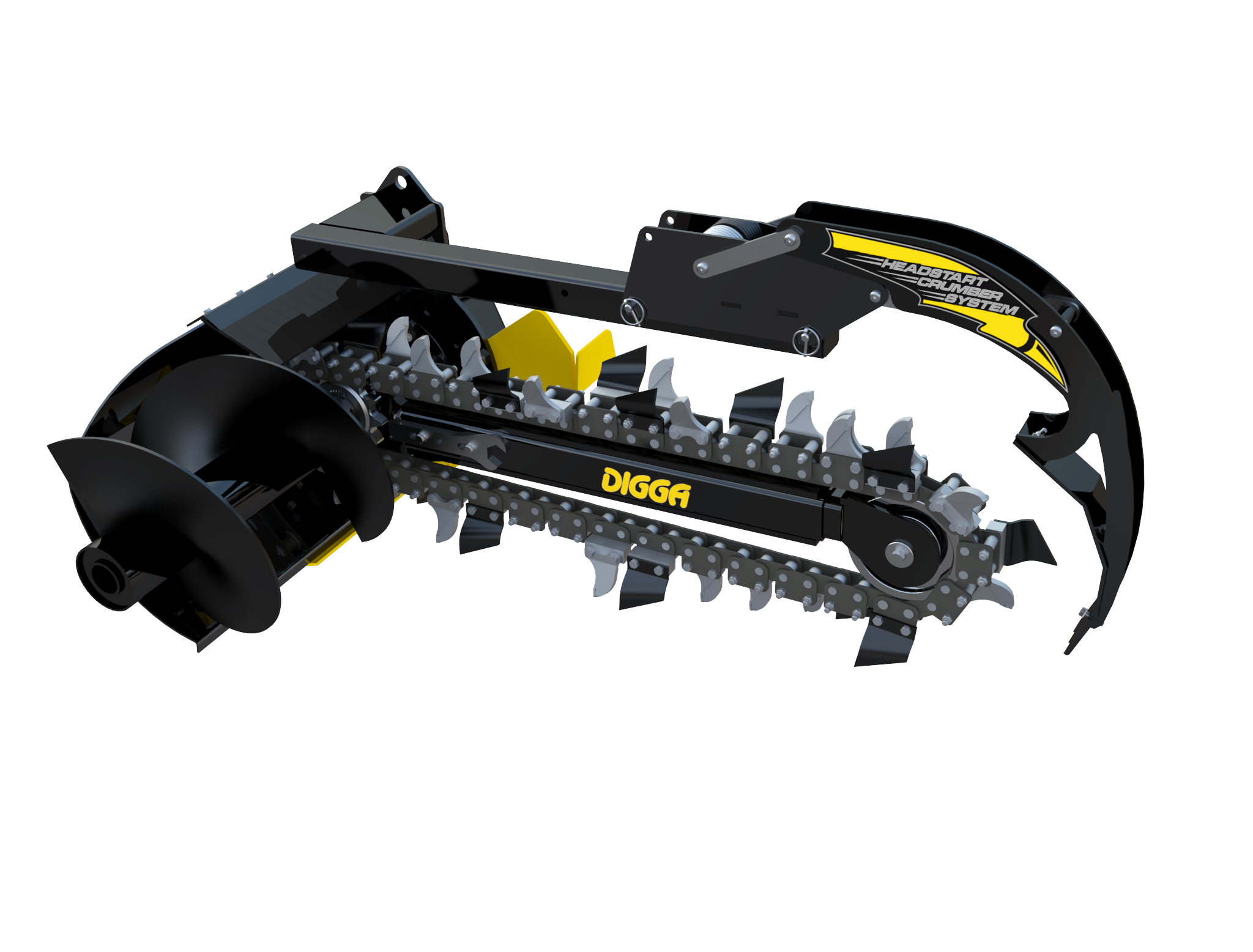 Bigfoot Trencher - Machines 1.5T - 4.5T