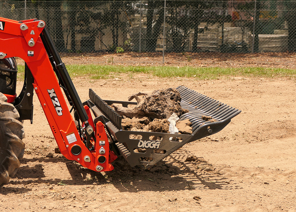 ROCK BUCKET (OPTIONAL GRAPPLE)