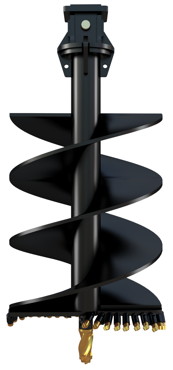 EARTH/ROCK COMBO AUGERS