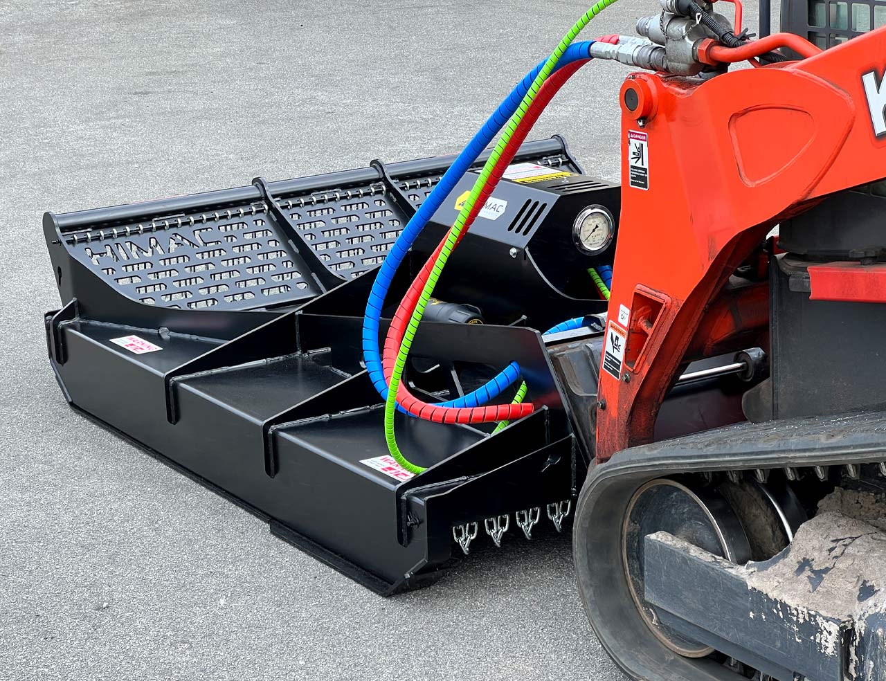 SKID STEER BRUSH CUTTER SLASHER