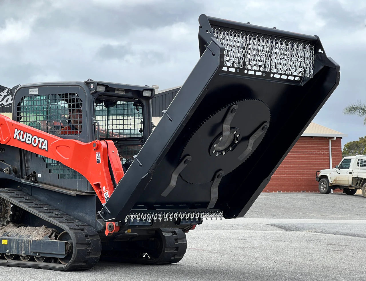 SKID STEER BRUSH CUTTER SLASHER
