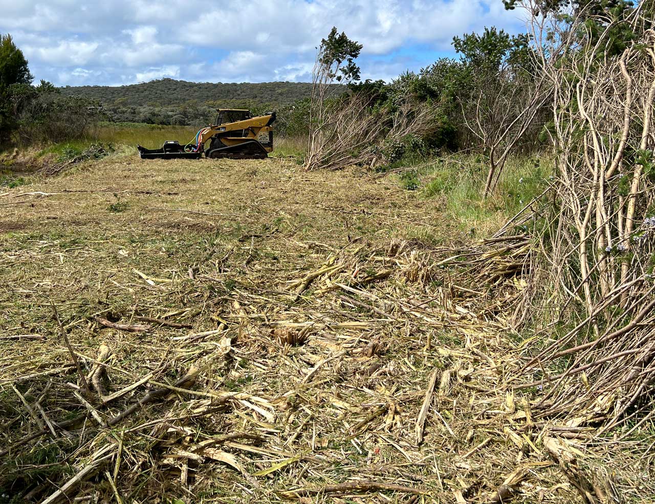 SKID STEER BRUSH CUTTER SLASHER