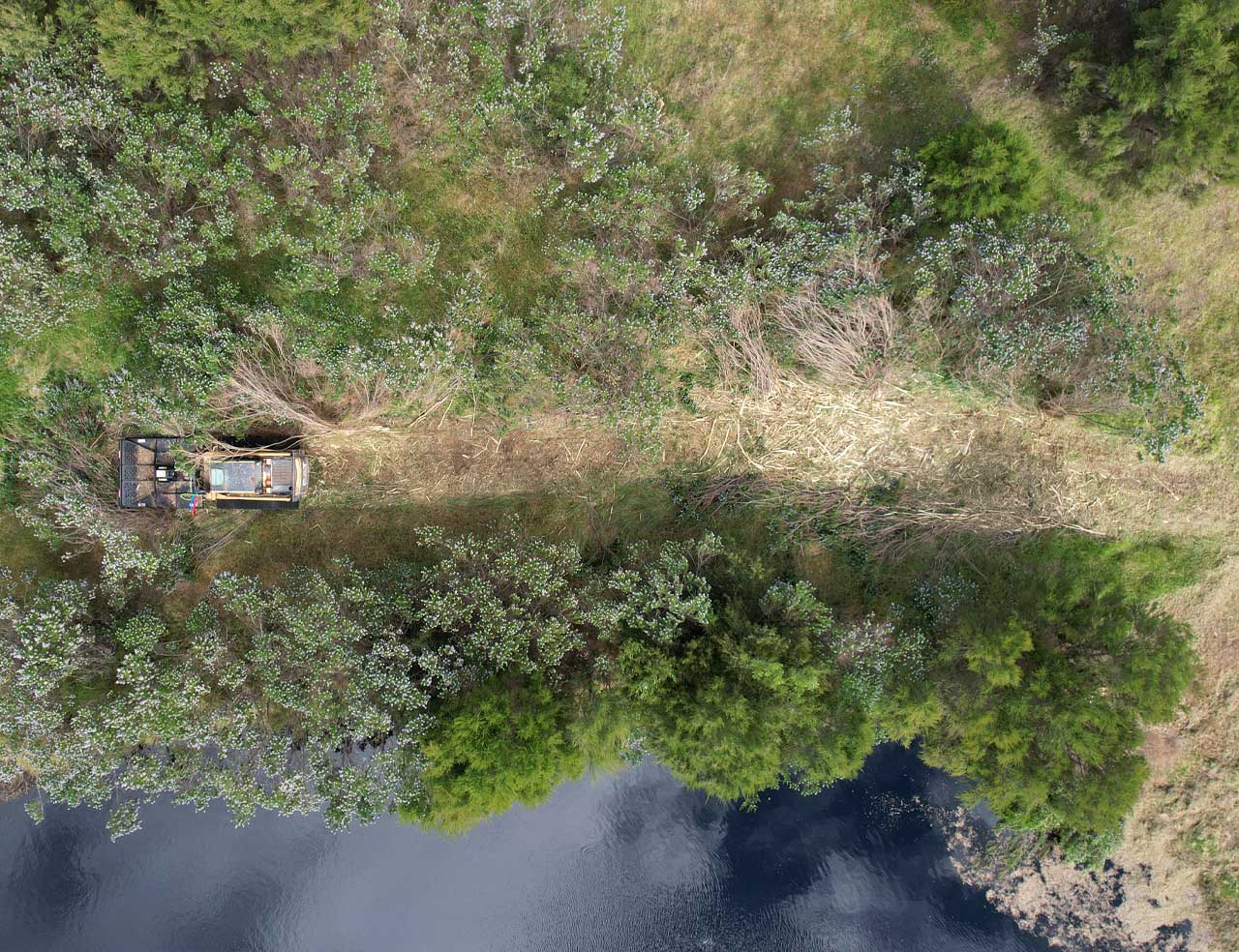 SKID STEER BRUSH CUTTER SLASHER