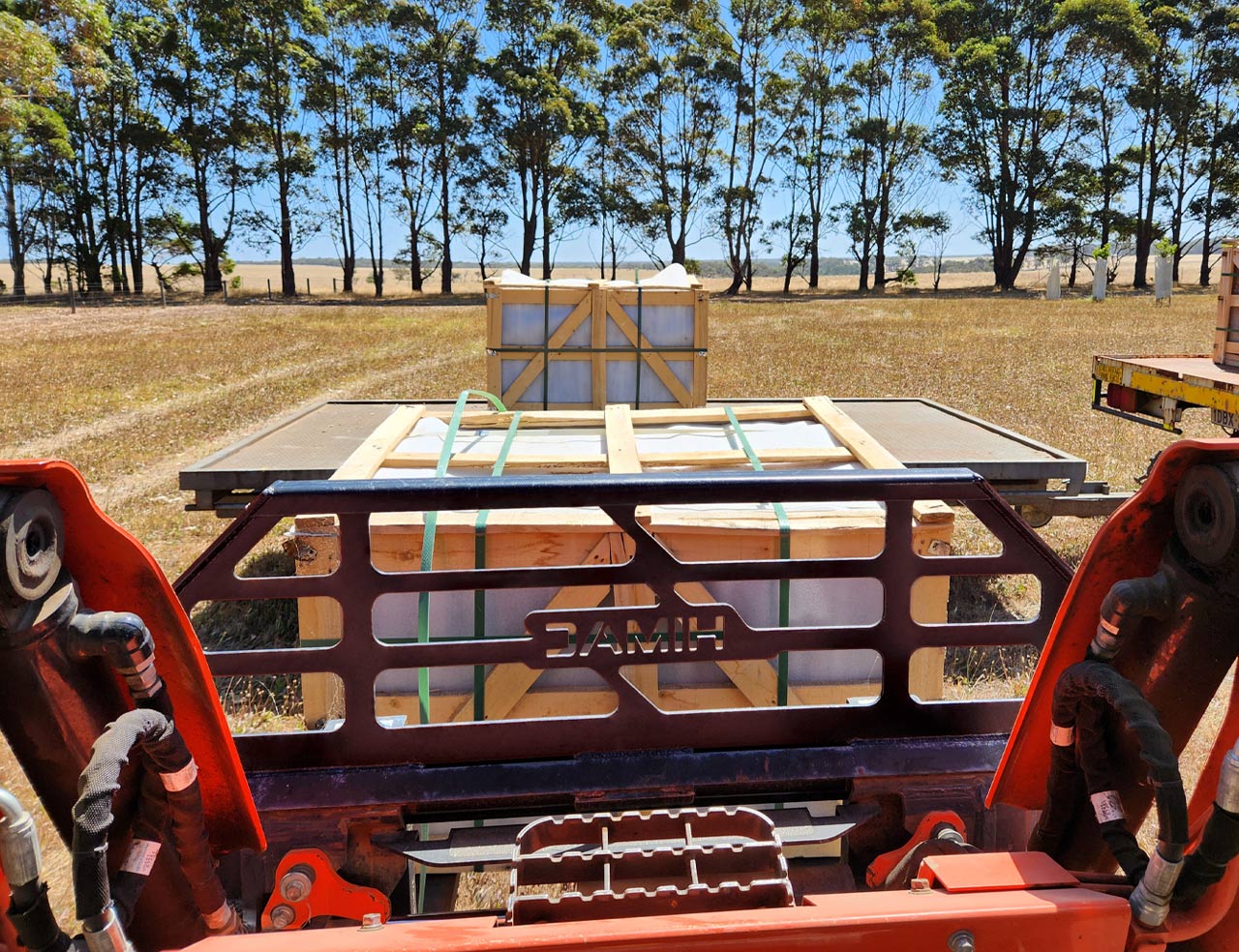 SKID STEER PALLET FORKS